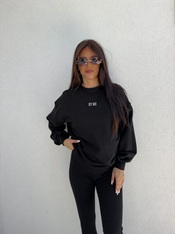 Bluza COTTON - czarna