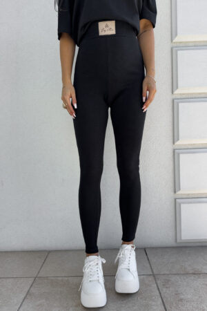 Legginsy COTTON - czarne