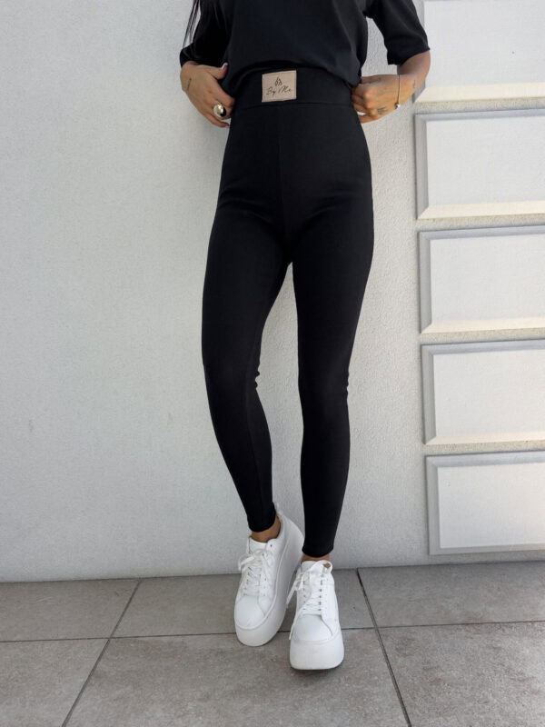 Legginsy COTTON - czarne