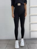 Legginsy COTTON - czarne