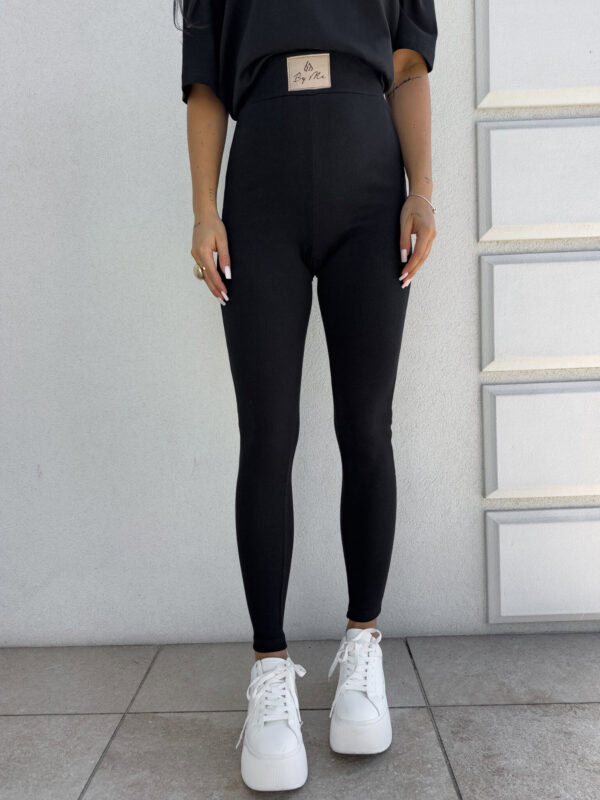 Legginsy COTTON - czarne