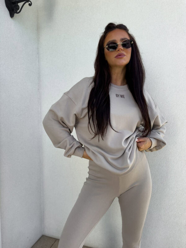 Bluza COTTON - taupe
