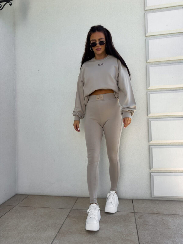 Bluza COTTON - taupe