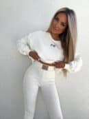 Bluza COTTON - ecru