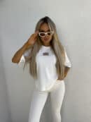 T-SHIRT COTTON - ecru