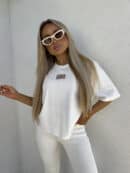 T-SHIRT COTTON - ecru