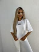 T-SHIRT COTTON - ecru