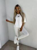 T-SHIRT COTTON - ecru