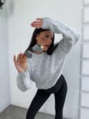Sweter NERYS – szary