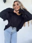 Sweter INDIANA - czarna