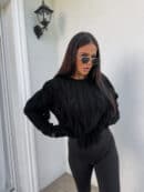 Sweter INDIANA - czarna