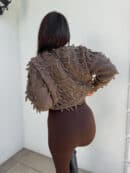 Sweter LIZZY – czekoladowy