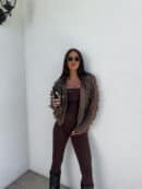 Sweter LIZZY – czekoladowy