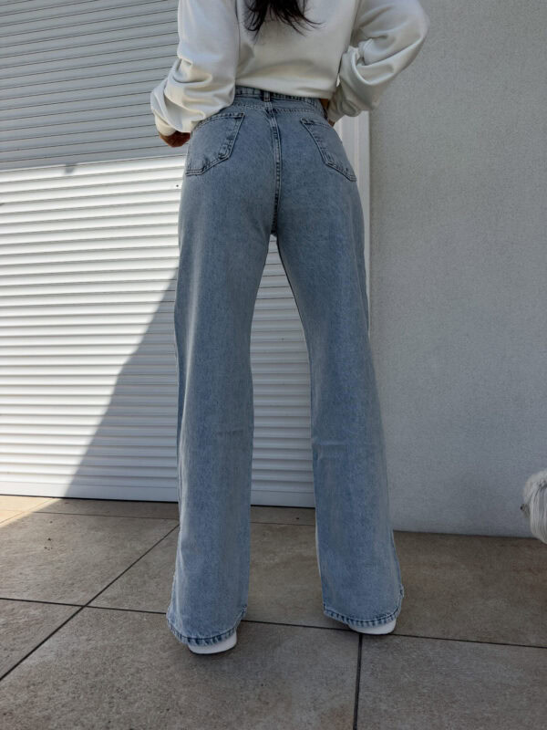 Jeansy FLARED – dark jeans