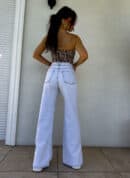 Jeansy FLARED – light jeans