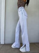 Jeansy FLARED – light jeans