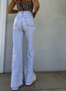 Jeansy FLARED – light jeans