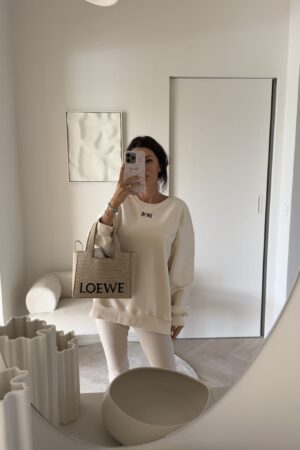 Bluza COTTON - vanilla