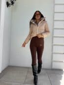Kurtka VESTE – jasny camel