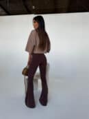 Legginsy BLESSED czekolada