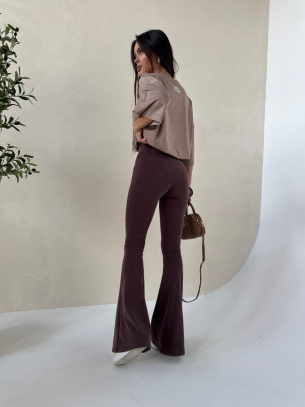 Legginsy BLESSED czekolada