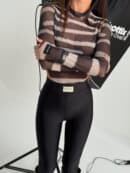 Legginsy FAMOUS czarne
