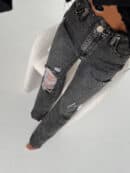 Jeansy FIRST ONE czarne