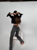 Jeansy FIRST ONE czarne