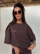 Tshirt HUNT czekolada