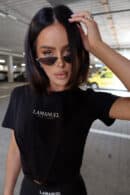 Tshirt SASSY czarny