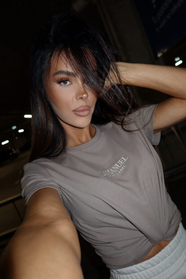 Tshirt SASSY beż