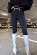 Legginsy ATTRACT czarne
