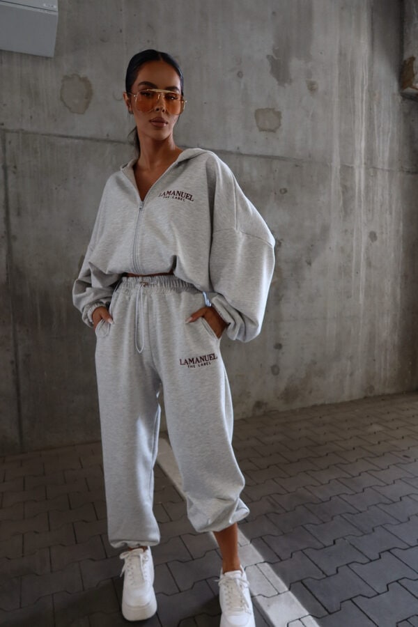 Bluza BASIC szara