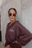 Bluza BASIC czekolada