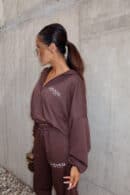 Bluza BASIC czekolada