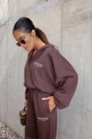 Bluza BASIC czekolada