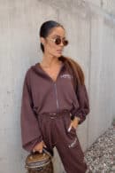 Bluza BASIC czekolada