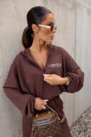 Bluza BASIC czekolada