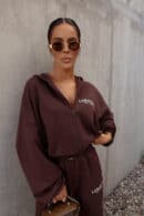 Bluza BASIC czekolada