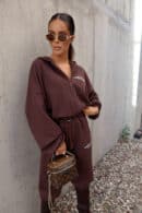 Bluza BASIC czekolada