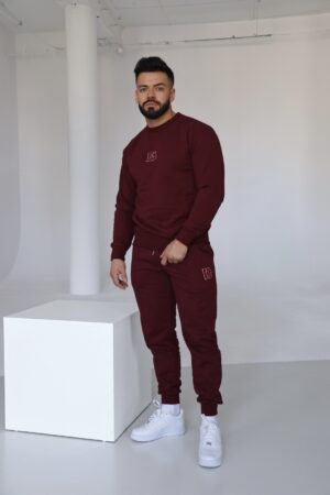 Dres męski BG Last | bordo