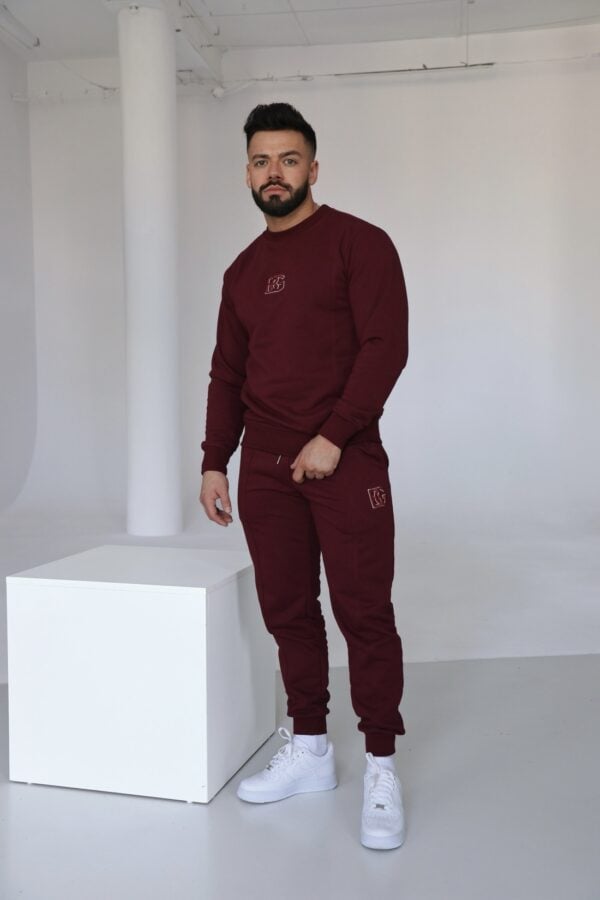 Dres męski BG Last | bordo