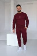 Dres męski BG Last | bordo