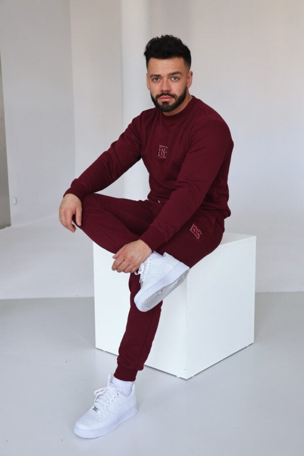 Dres męski BG Last | bordo