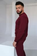 Dres męski BG Last | bordo