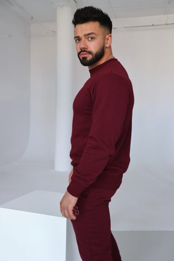 Dres męski BG Last | bordo