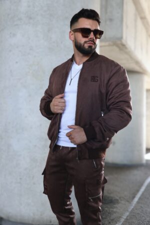 Kurtka męska BG Damon | czekolada