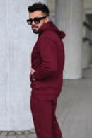 Dres męski BG Matchy | bordo
