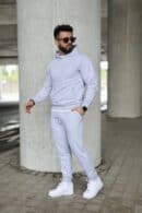Dres męski BG Matchy | szary melanż