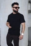 T-Shirt męski BG Origami | czarny
